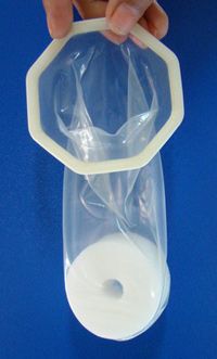 A Cupid internal/female condom